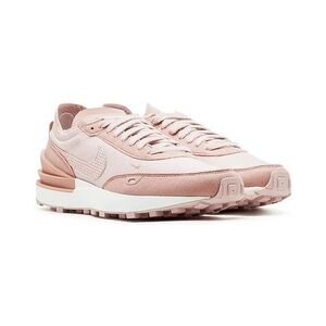 Super cute pink Nike waffle tennis shoes